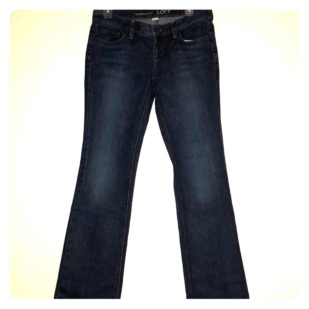 Ann Taylor loft modern boot Jean